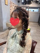 サイド編み下ろし【清板】