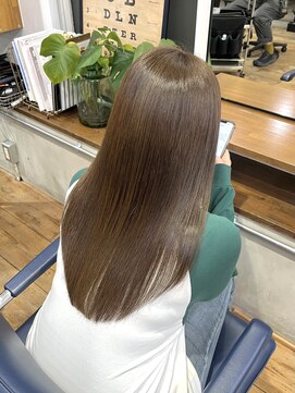 コミレ(COMILE) オリーブカラー/オリーブベージュ/ブリーチなし