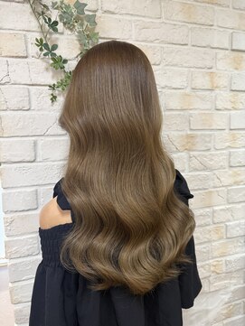 ミックリンクバイリッシュ(mic link by Riche) ブリーチなし△くすみベージュ♪