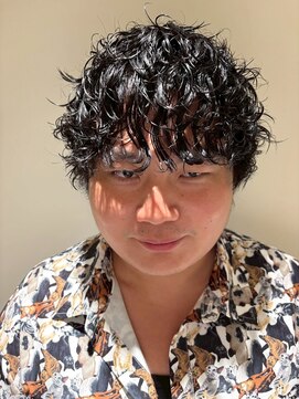 ダンヒルバーバー(dunhill BARBER) 波巻きパーマ