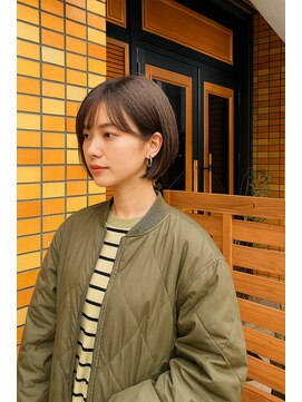 コポル(Copol) まわりと差がつく小顔ショート×まろみブラウン