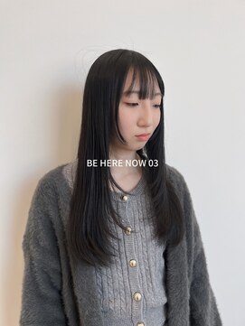 ビーヒアナウ N゜03 金沢駅西店(BE HERE NOW) 【韓国ヘア/レイヤーカット/顔まわりカット】