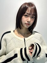 トリッカ シブヤ(TRICCA SHIBUYA)&nbsp;大人ボブ切りっぱなしボブレイヤーボブふんわり内巻きボブ