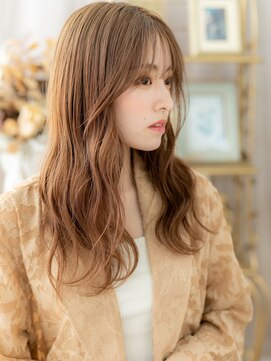 カバーヘア ブリス 志木南口駅前店(COVER HAIR bliss) 艶髪ミルクティーブラウンバタフライレイヤーh4志木20代30代40代