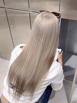 ロンドウル 熊本(Lond ulu) 韓国へア/ブリーチなし/顔周りカット／ダブルカラー/レイヤー