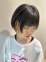 ファースト 東仙台店(first) インナーカラー・レイヤー・ボブ