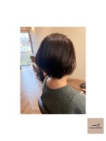 ヘアーサロンキタガワ(Hair salon kitagawa) 丸みショートボブ