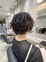ビブ(VIV)&nbsp;大人美人丸みショートボブ白髪ぼかしハイライト川崎20代30代40代