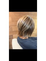 はんなり 行徳&nbsp;抜け感ハイライト×レイヤーボブウルフ