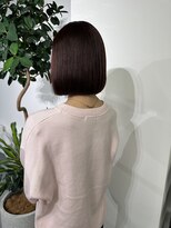 アイシーキョウト(I see kyoto)&nbsp;レッド系カラー/まとまるボブ