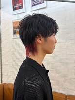 デプス デザイン プロダクツ Depth Design Products&nbsp;レッドエンドカラー×ニュアンスパーマウルフ