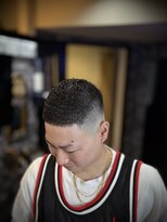 プラウド(PROUD)&nbsp;BuZZニグロ　スキンフェード　アイロンパーマ　パンチ