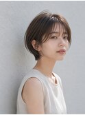 越谷ショートボブ人気◎髪質改善カラー小顔ヘア