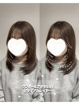 ボーイミーツガール(boy meets girl)&nbsp;大人かわいいミディアムレイヤー