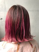 バルバオ サロンドベレーザ 大須(BALBAO salon de belleza) レッド系グラデーション