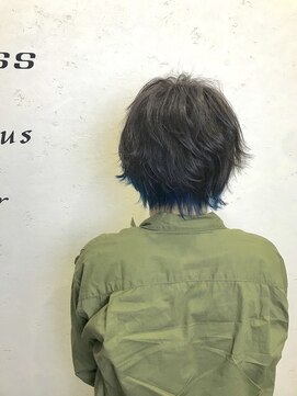 プログレス 長町南店(PROGRESS) アッシュ×インナーブルー