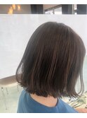 切りっぱなしボブ