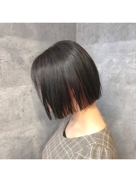 キャラ シャローネ 池袋(Chara Chalone) 切りっぱなしボブスタイル【池袋東口】_