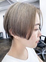 ヴェルダ 池袋店(verda)&nbsp;ペールトーンベージュ×抜け感ショート