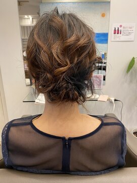 オルガ ヘアアンドメイク(Oluga hair&make) ボブレイヤーシニヨン