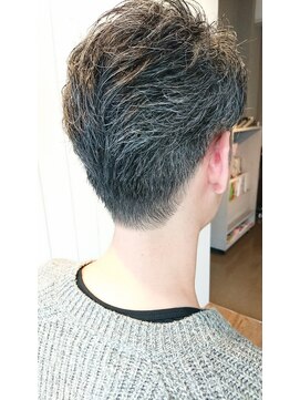 シザーズ(scissors) メンズグレイショートヘア