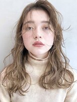 アイティー バイ アルバム 中野店(IT by ALBUM) ウェーブロング_くびれミディイヤリングカラー_8318