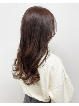 シェノン 梅田(CHAINON) くびれヘア×ブラウンカラー×韓国風