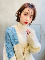 リベルテ(LIBERTE) リベルテ銀座　20代大人ボブ×ヌードブラウン