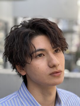 フィフス 原宿(fifth) ツイストスパイラルパーマ刈り上げマッシュツーブロック波巻き