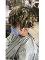 バトヘアー 渋谷本店(bat hair) スパイラルハイライトカラー