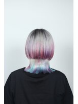 クリップ ジョイント ゴッド(CLIP JOINT GOD)&nbsp;silver×pastel mesh