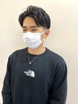 くせ毛を活かす　クールセンターパート