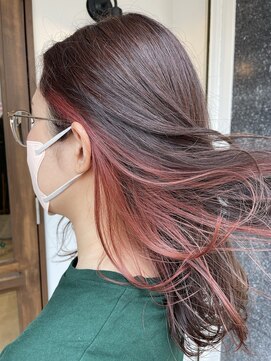 エン(enn) ピンクイヤリングカラー