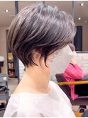 絶壁解消×くびれ×30代40代50代×ひし形大人ショートボブ永