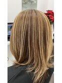 ハイライト×レイヤーカット
