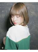 スッキリ収まるボブ