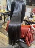 髪質改善ストレート