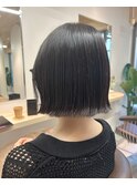 【satis hair】切りっぱなし大人ボブ