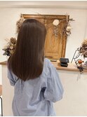 アッシュベージュ/髪質改善トリートメント