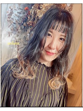 ソルナ(soluna) ☆グラデーションカラーミディ☆