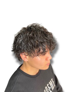 アイズ 海老名(AIZU) 波巻きツイストスパイラルパーマ メンズパーマ ウルフパーマ