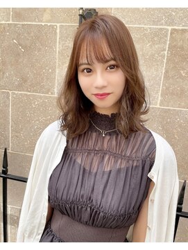 美容室 リーフ 藤枝店(LeaF) ゆるふわミディ☆大人アンニュイ