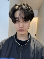 ゼスト パーク(ZEST PARK)&nbsp;センターパート/韓国パーマ/メンズカット/舞