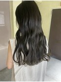 透明感髪質改善ベージュダブルカラーミルクティーグレージュ