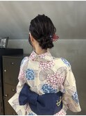 〈浴衣ヘアセット〉