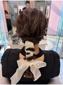 リボンアレンジあみおろし