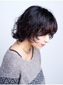 【UNIX港北】外ハネウルフボブ#パーマウルフ#ジェンダーレス