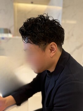 アヴァンスクロス あべのルシアス店(AVANCE. CROSS) メンズパーマ×ビジネススタイル