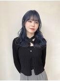ブルーブラック　ネイビーカラー