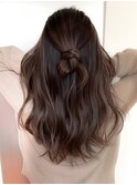 ハイライトバレイヤージュダブルカラーケアブリーチ30代40代